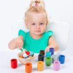 Rainbow Stacking Cups & Sorting Balls