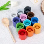 Rainbow Stacking Cups & Sorting Balls