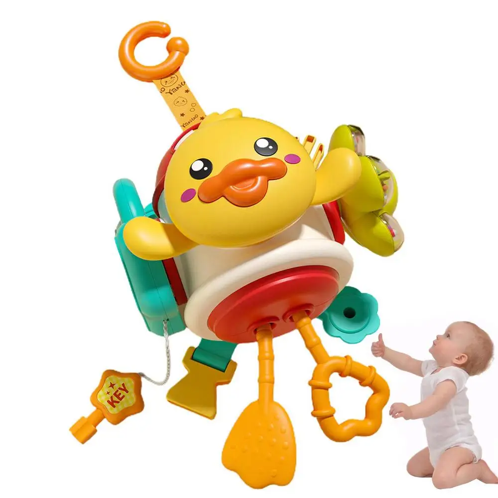 Multi-Textured Activity Ball with Teether & Sounds